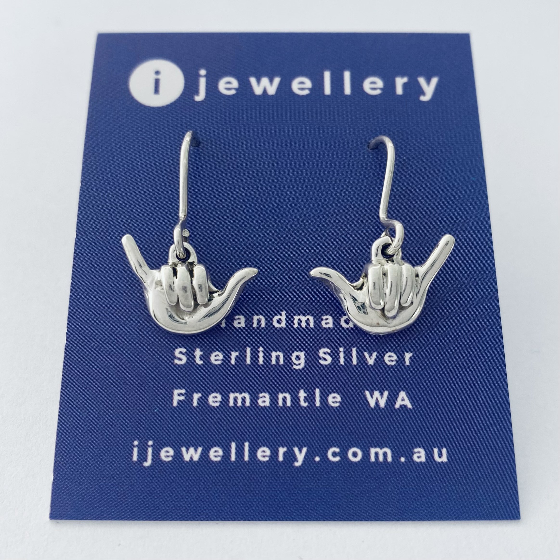 Hang loose earrings discount